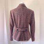 Apt. 9  Burgundy Single Breasted Blazer Photo 5