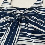 CAbi  Cruise Yacht Knot Striped Navy Striped Dress Photo 5