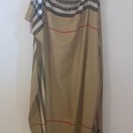 Fadivo NWT  New York Shawl Wrap Blanket Sweater beige white black stripe Photo 0