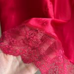 Avidlove Red/Hot Pink Lace Satin Babydoll Nightgown, Size XL Photo 15