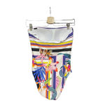 Trina Turk Treasure Cove Bandeau One Piece Swimsuit Size US 6 Photo 4