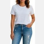 Eunina Sz 27 Blue Denim Jeans Skinny Mid Rise Destructed Adorable Photo 0