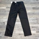 We The Free Free People  NWT black coated staight leg pants size 28 E34 Photo 6