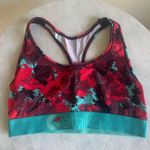 Ethika  Women's Red and Green Camo Bra Photo 0