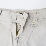 Lee Vintage 90s Denim Khaki Cargo Shorts Photo 6
