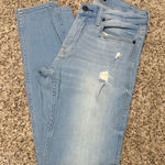 Hollister  Light Wash Super Skinny Distressed Denim Jeans Size 29x32 Stretch 29 Photo 0