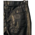Abercrombie & Fitch Abercrombie Fitch Faux Leather Pants Womens Size 10 Black Curve Love Straight Photo 4