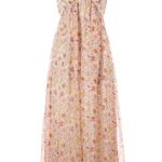 J.Crew NWT Open-back Silk Maxi in Liberty® Garden Floral Dress 6 Photo 6