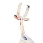 Laura Ashley White Lobster Crabs Sleeveless Nightgown Sand Pockets Size Large Photo 3