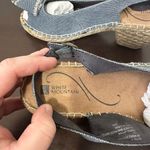 White Mountain  Denim Style Sandal Size 10 Photo 4