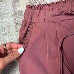 Mauve Ankle Cut Dress Pants Pink Photo 1