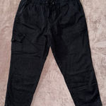 Levi's Womens Utility Cargo Chino Pants Black Size 16 Photo 0