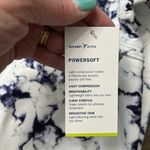 Old Navy  Black and White Compression‎ Cropped High Rise leggings Size Large Photo 3