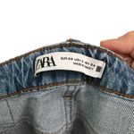 ZARA high waist wide leg split flare denim jeans 2 Photo 7