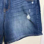 Old Navy  Boyfriend Distressed Denim Jean Shorts Women’s Size 14 Blue 6” inseam Photo 1