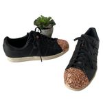 Adidas  Superstar Y2K Womens 7.5 Sneakers Shoes Festival Glam Streetwear Black Photo 8