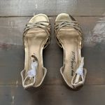 Easy Street  Alive at 5 Gold Glitter Tarrah Dress Sandals Sz 6.5M NWT Photo 3