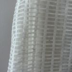 Maeve  Anthropologie Cream Overlay Weave Dress Short Sleeve Size M Photo 6