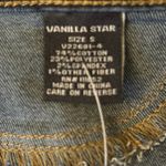 Vanilla Star Jeans Vanilla Star Womens Pull On Distressed Blue jeans Small Photo 3