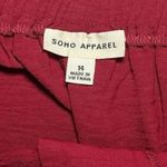 NWT SoHo Apparel LTD. Women’s Wide Leg Trousers/Pants Red Berry Size 14 Photo 6