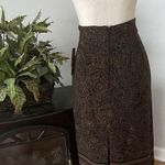 Briggs New York 2PC Suite Skirt 6P Jacket PS Padded Shoulder Button Long Sleeve Photo 8