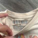 Guns and roses Tee Samurai Graphic Beige Women's Short Sleeve t Photo 1