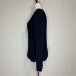 Talbots 100% Cotton Textured Crewneck Long Sleeves Sweater Photo 4