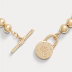 Ralph Lauren Gold Beaded Necklace Photo 1