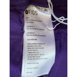 FIGS NWT High Waisted Isabel Wide Leg Scrub Pants Womens XSP Petite Purple Photo 1