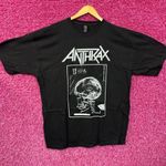 Anthrax Sound of White Noise Album Thrash Metal Band Tee 2X Photo 0