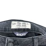 Free People We The Free Crvy Bermuda Shorts Exposed Button Fly Faded Black 34 Photo 8