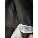 ZARA  Black Pink Motorcycle Biker Jacket Size Large Vegan Leather Grunge Gothic Photo 6