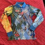 Active USA Bosco Sochi 2014 Olympic Games Multi-Print RARE Long Sleeve Size XS NWT Photo 0