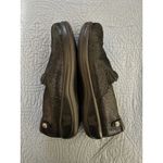 Alegria Kel Professional Shoes Metallic Embossed Loafers Slip On Black Size 9 Photo 7