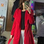 Forever 21 Red Coat Photo 6