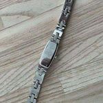 Raga Titan Ladies Watch Two Tone Bracelet Rectangular Black Dial Photo 9