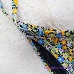 NEW‎ Rhythm Free People Carrie Itsy Bikini Bottom, size S Blue Photo 8