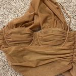 House Of CB eliana corset ruched top. Size Small Photo 6