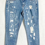 Derek Lam 10 Crosby  Mila Girlfriend Distressed Ankle Straight Jeans Size 27 Photo 0