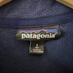 Patagonia Women's Blue Fleece Half zip up Jacket Size small Photo 5