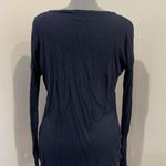 Feel the Piece Long Sleeve Navy Top Photo 1