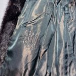 Bifano’s Dallas Black Real Mink Fur Coat Size Small Vintage Photo 5