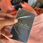 JERRY LEWIS | Pink Genuine Suede Leather Midi Skirt Sz 14 Photo 5