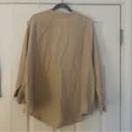 Aerie  Gauzy Coverup Pool to Party Summer Daydream Button Up Layering Photo 6