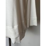 Lilla P Shirt Women Medium White Pima Cotton Knit Asymmetric Hem‎ Top Tee Photo 7