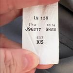 Jaanuu  Gray Gold Zip Scrub Top Size XS Photo 10