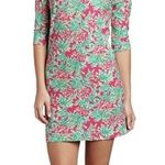 Lilly Pulitzer  Women's Pink Green Pineapple Spike The Punch Cassie Dress Size S Photo 0