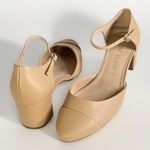 Anne Klein New  Iflex Mary Janes Shoes Cream,  6.5M Vegan Leather Photo 0