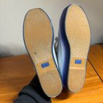 Keds  Tripple Up Lace Up Platform Sneaker Blue White Stripe Canvas Shoe W8 Photo 5