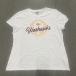 Champion Women's ULM Warhawks NCAA White Collegiate Graphic T-Shirt Tee Photo 0